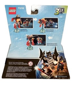 LEGO DIMENSIONS NINJAGO FUN PACK 71216 NYA SAMURAI MECH 3-in-1 NEW NIP