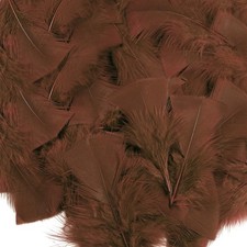 Soarer Brown Turkey Craft Feathers Bulk for Crafts Supplies,300Pcs,3-5inch