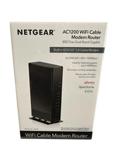 Netgear DOCSIS 3.0 1.2Gbps Two-in-one Cable Modem  WiFi Router C6230-100NAS New