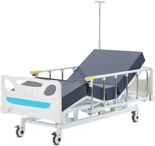 Premium 3 Function Full Electric Hospital Bed ICU Medical Bed 440LBS Loads