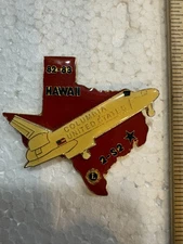 Vintage NASA Space Shuttle Pin - 1983 Columbia- State Of Texas & Hawaii