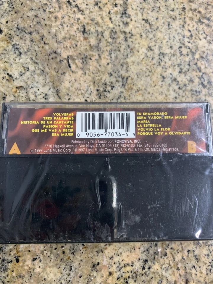 LOS ANGELES NEGROS -12 KILATES MUSICALES- 1997 MEXICAN TAPE ALBUM, GRUPERO - Image 2 of 2