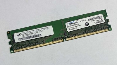1GB Micron MT8HTF12864AY-800E1 PC2-6400U 800MHz 1Rx8 DDR2 Computer Arbeitsspeicher RAM