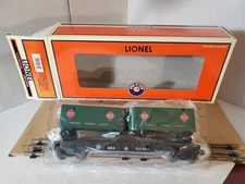 Lionel 6-26065 Railway Express Agency Piggyback Flatcar w/removable Trailers NEW