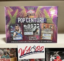 2026 Leaf Pop Century Factory Sealed Hobby Card Box 4 Autos Per Box!!