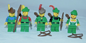 LEGO Castle set 6071 Forestmen's Crossing with Minifigures  NO Instructions