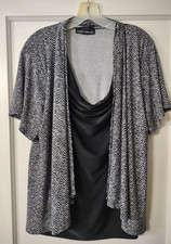 Camicetta donna Isabella Rodriguez, manica corta, taglie forti 2X 1 pezzo