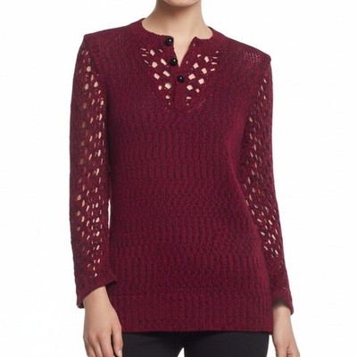 Chanel (2014 Runway Collection) Knit Sweater, M/US8/FR40 SRP: $2250