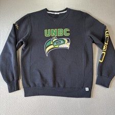 Russell Athletic Indigenous Timberwolves Crewneck Mens M University College Wolf