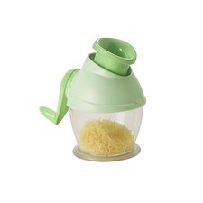 Grattugia per formaggio affettatrice manuale verdure 3 rulli in acciaio inox