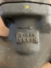 2” Velan W08-2074B-02TY- 800#  Manual Steel Socket t  Weld Globe Valve fast ship