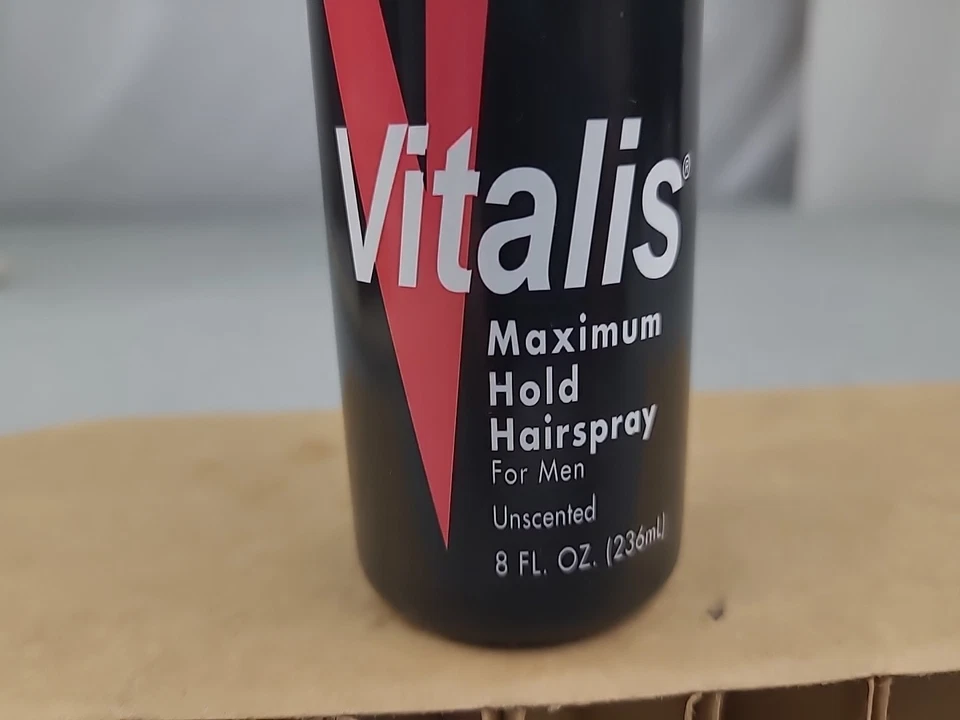 1x Vitalis spray para el cabello para hombres sin aerosol sin perfume sujeción máxima 8 oz Foto 3 de 4