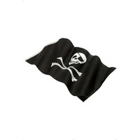 Piratenfahne Totenkopfflagge FüR KostüMpartys Karneval Mottopartys Deko