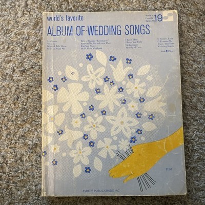 Vintage Piano Book Of  World s Favorite Album Of Wedding Songs  Series #19