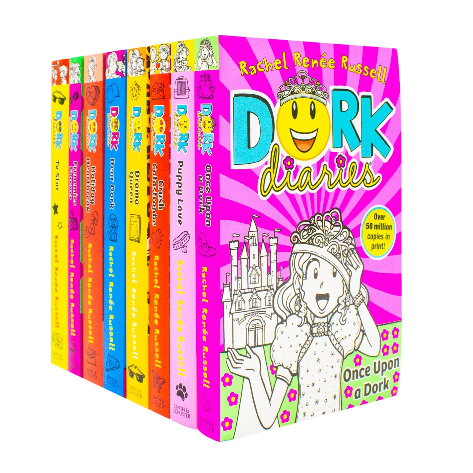 Dork Diaries 8 Book Collection Set (TV Star, Frenemies Fo | Russell Rachel Renee - Image 9