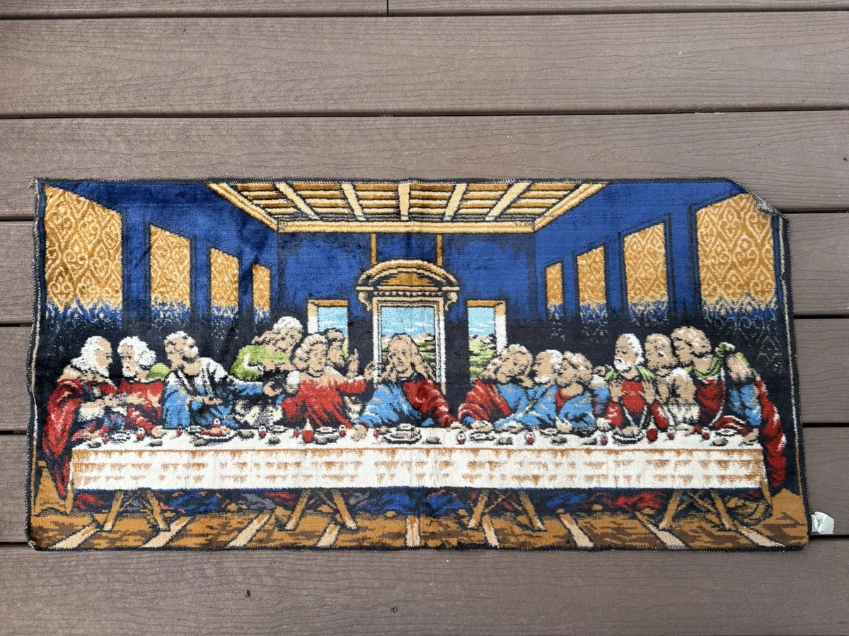 Last Supper Rug In Collectible Tapestries for sale | eBay