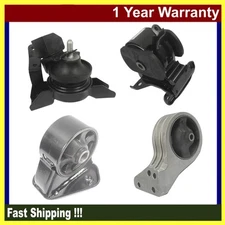 Hyundai Santa Fe 2.7 01-06 For Motor & Auto Trans Mount 6199 7124 7120 7113 4PCS