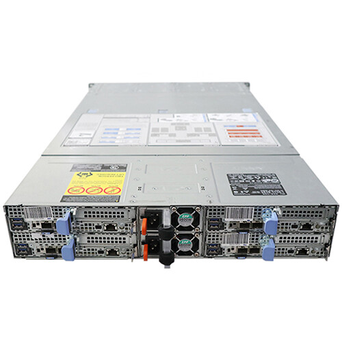 Dell C6400 24x2.5(8xNVME) Server/4X C6420 Node/8X Gold 6138 20C/512G RAM/4x 1T - Picture 4 of 5