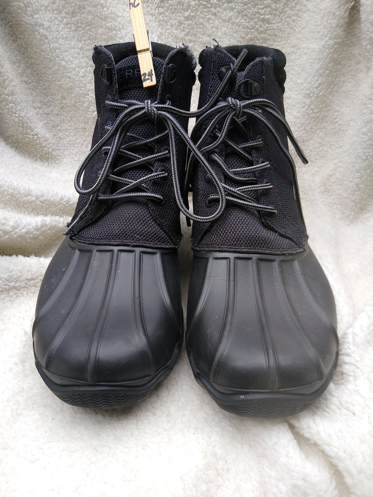 Sperrys Top Sider 8.5 Men's Black 