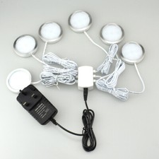 Under Cabinet Lighting Kit LED Light Closet Bulb Kitchen Shelf Counter Hardwired