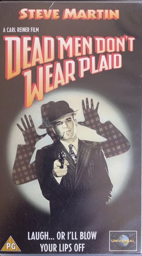 Dead Men Don't Wear Plaid (1982) - VHS - Steve Martin, Rachel Ward - Picture 1 of 2