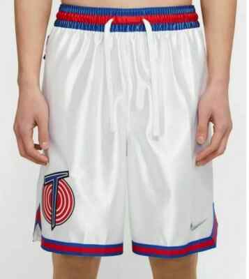 Nike Tune Squad x LeBron James Shorts Space Jam  White CW4277-100 Men s XL