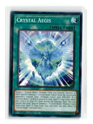 Crystal Aegis - SDCB-EN017 - YuGiOh-LP