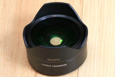 ソニーVCL-ECF2  16mmF2.8付き Sony VCL-ECF2 Converter Lens APS-C Fisheye Converter E 16mm F2.8