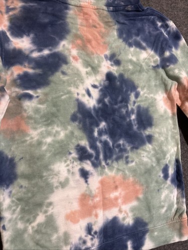 Art Class Girl's Hoodie Long Sleeve Tie Dye Blue Small 6/7 - Picture 8 of 9