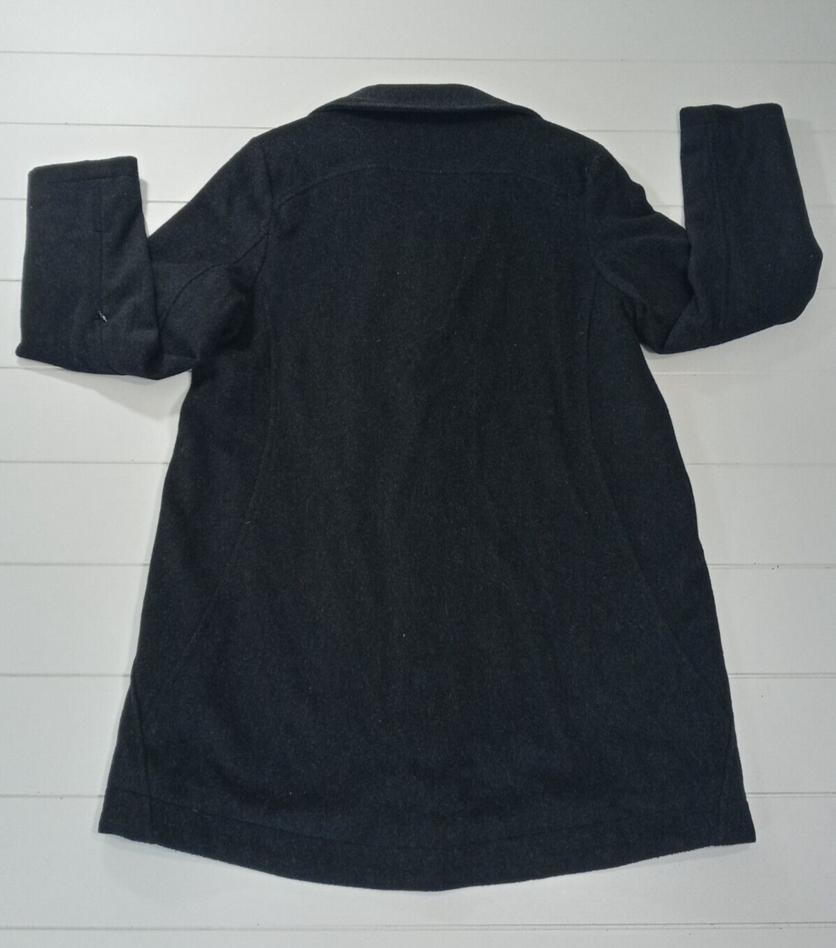 Pendleton Gray Wool Hudson Bay Lined Overcoat Jac… - image 2