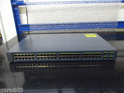 Cisco Catalyst 3560V2 48 10/100 PoE Switch WS-C3560V2-48PS-S.