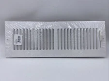 HART/COOLEY 14” X 4” Register For AC/Heater Adjustable(2-Way) STEEL/WHITE-NEW 