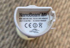 BOCINA DE ALIMENTACIÓN UBIQUITI NANOBEAM M5 NBE-M5-300