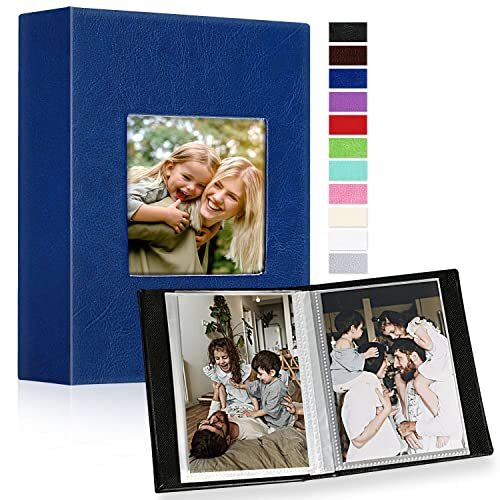 Babys First Photo Album Soft Gingham Baby Photo Album Baby Boy Or