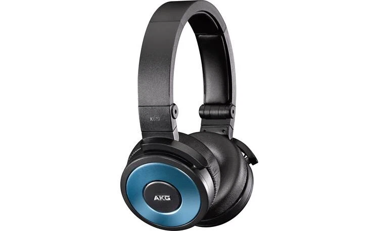AKG K619 Auriculares DJ con Control Remoto en Línea y Micrófono (Azul) Foto 3 de 4
