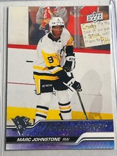 2023-24 Upper Deck Young Guns #723 Marc Johnstone - Pittsburgh Penguins