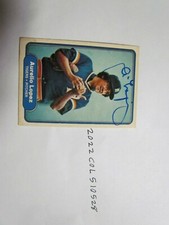 1982 Fleer Aurelio Lopez Signed Baseball Card Beckett Pre-Certified 