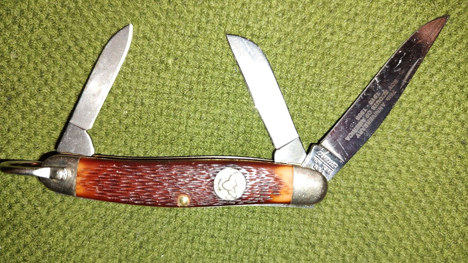 CAMILLUS 75th Anniversary of Scouting BSA Pocketknife *Vintage* No