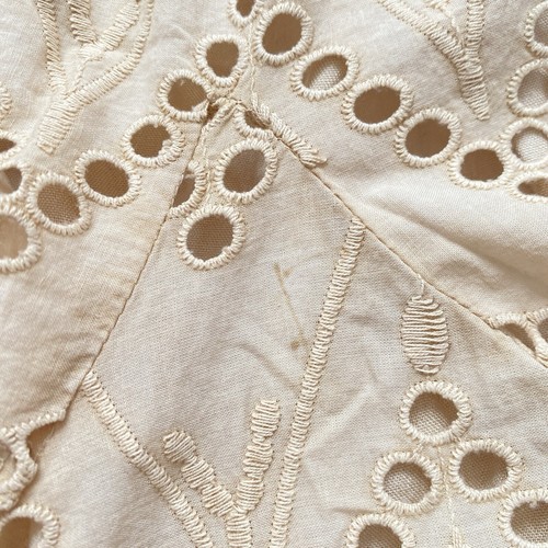 Free People Mini Skort Serenity Eyelet Size L Large Broderie Anglaise - Picture 13 of 15