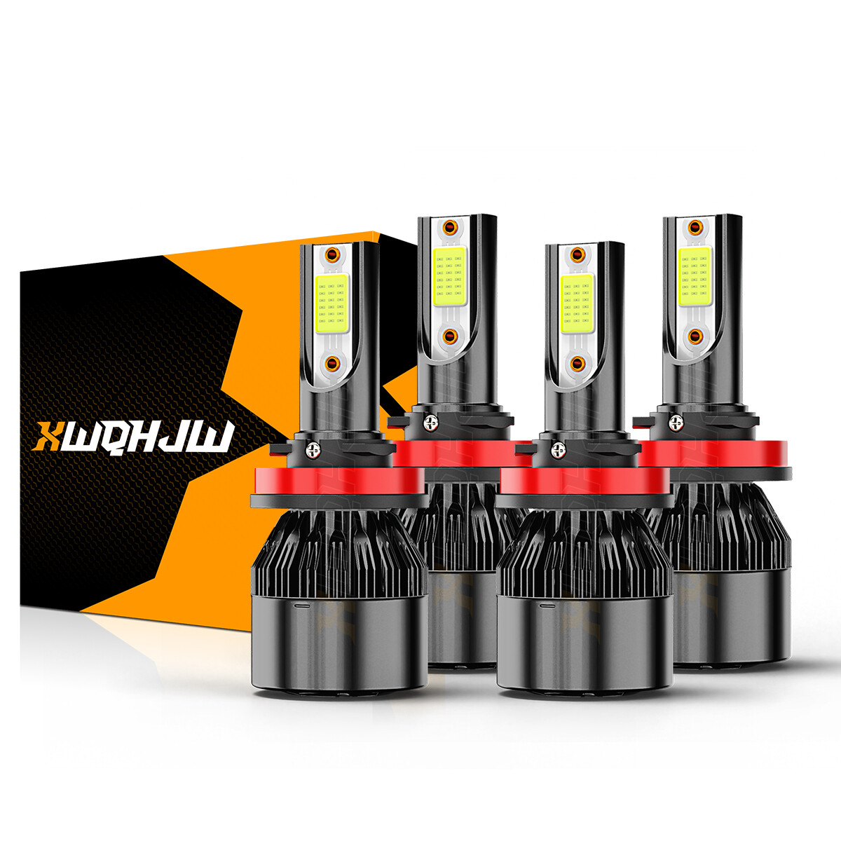 Volvo VNL Semi Truck LED Headlight Bulbs High Low Beam Combo 2004-2015