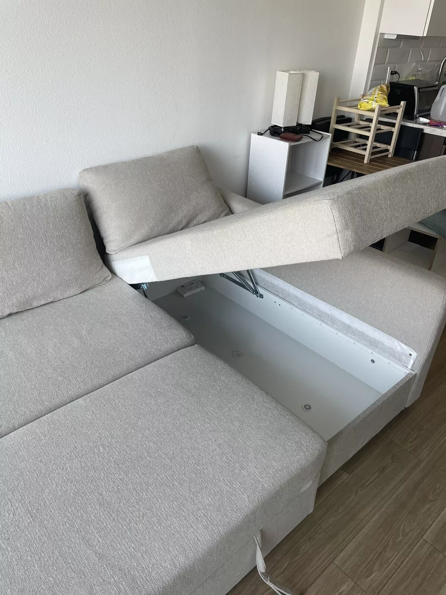 Ikea sectional cheap pull out