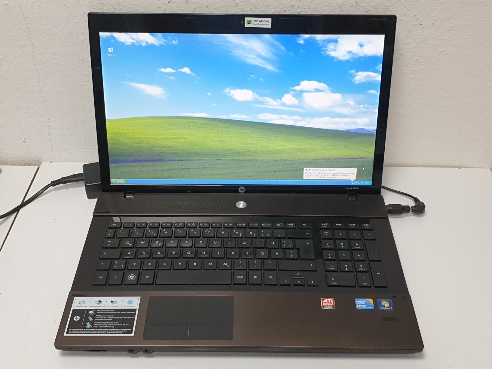 Notebook HP ProBook 4720s Windows XP gaming i5 DVD-RW 500 GB 4...