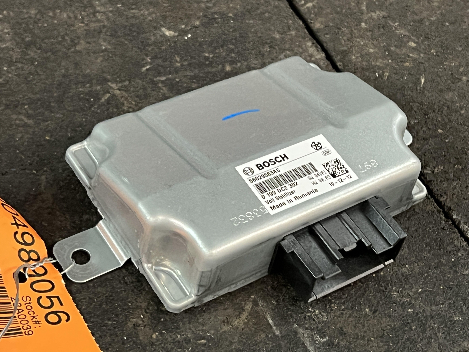 2020 MASERATI GHIBLI VOLTAGE STABILIZER MODULE COMPUTER ID 56029583AC