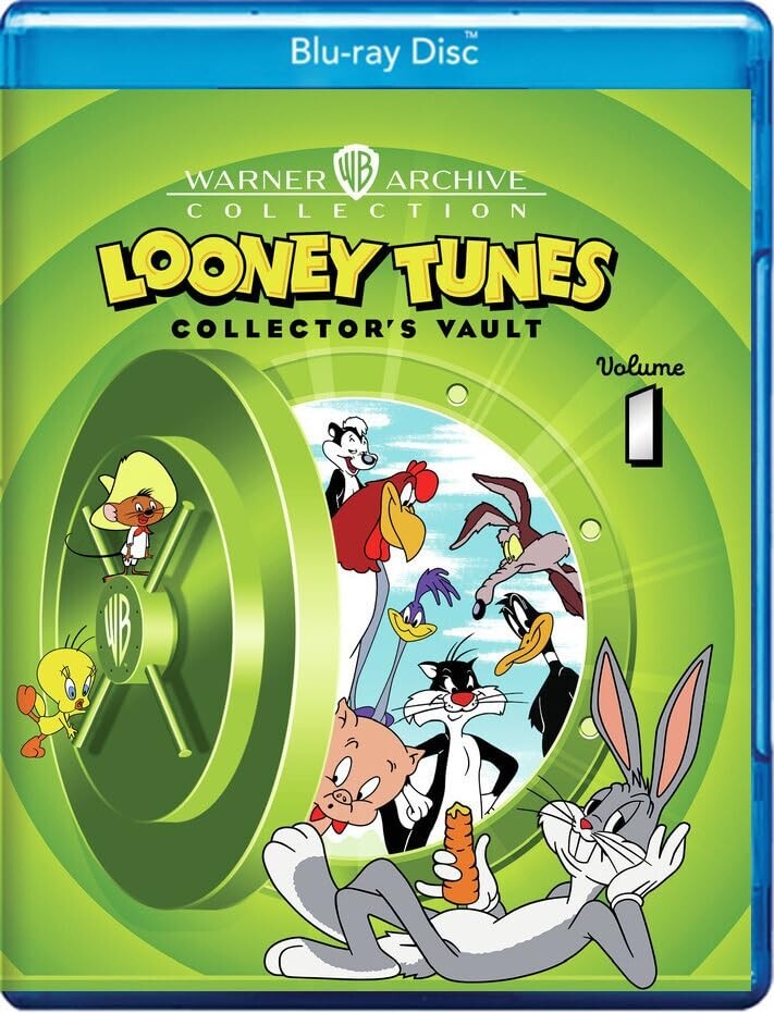 Looney Tunes Collectors Vault Vol One, 2 Disc Blu-ray Warner 2025