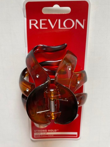 Revlon Octopus Hair Jaw Clip With Rhinestones RV3167 BROWN ( 1 pc ) Claw Strong - Picture 5 of 12