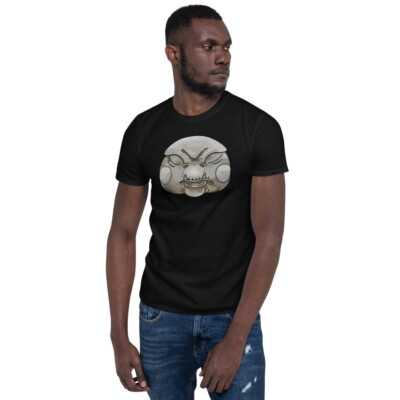 Slann Teeth Frog Olmec Head Warhammer Seraphon Inspired Lizardmen Unisex T-shirt