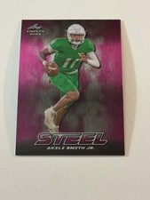 2023 Leaf Trinity Football Mega Box Steel Pink Stars #4 Akili Smith Jr. 21/25