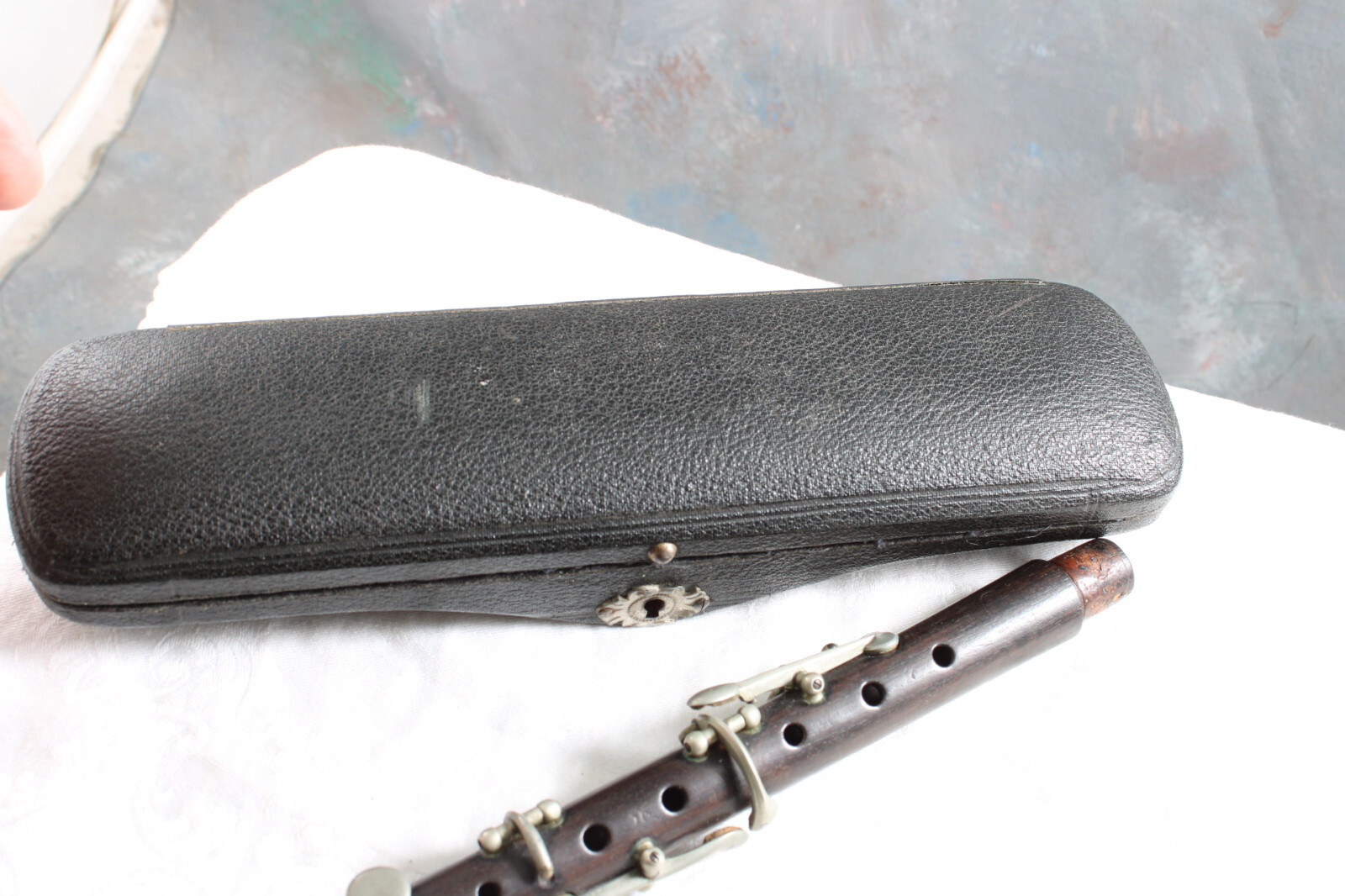 Antique 6 Key Piccolo Unusual Maker's Mark with Case eBay