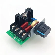 AC Motor Speed Control Module Dimmer Regulator Adjustable Voltage Regulator