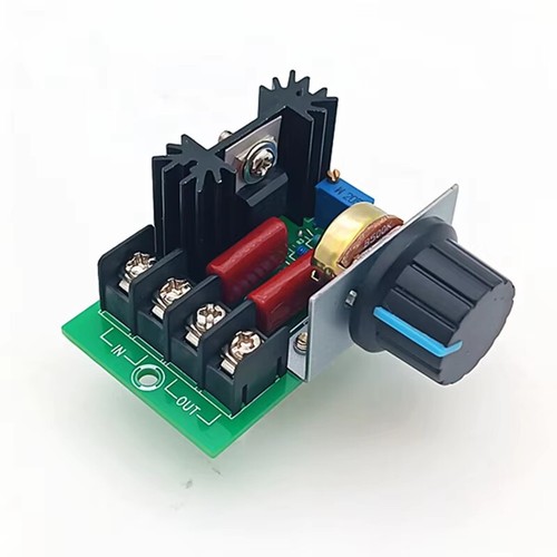 AC Motor Speed Control Module Dimmer Regulator Adjustable Voltage Regulator - Picture 1 of 8